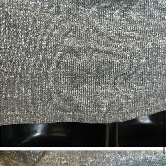 Free People Grey Lace and Ruffle Tank Top size M - Picture 8 of 11